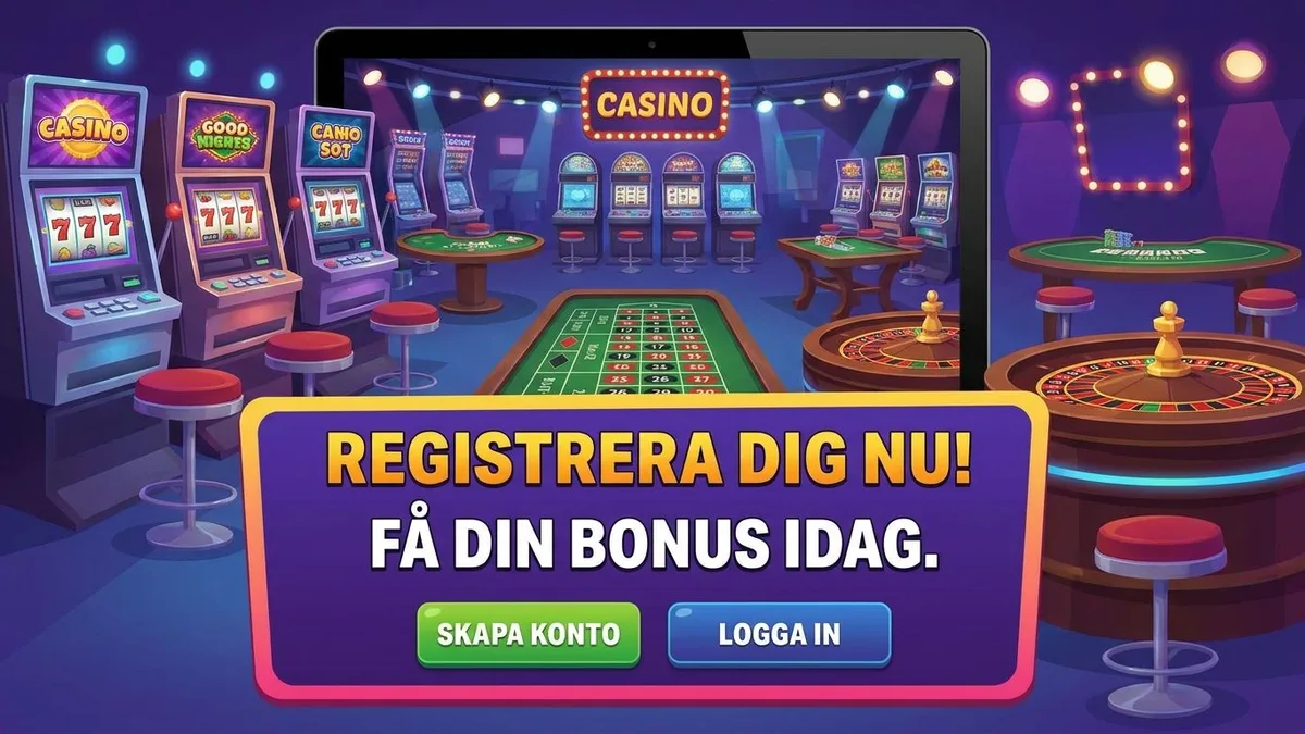 Registrera dig med bonus